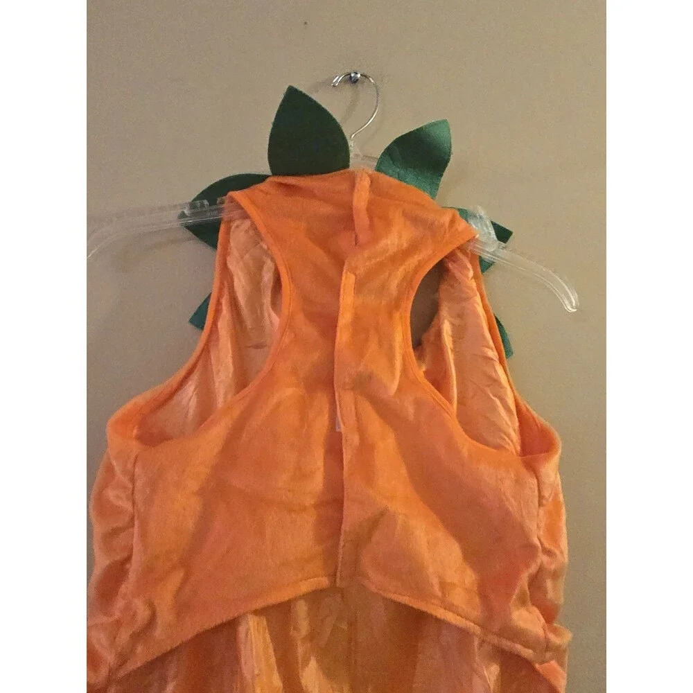 Vibrant Life Pumpkin Dog Costume Large Jack O Lantern Halloween Spooky C156